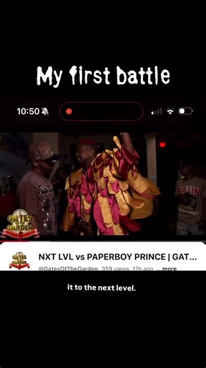 Back in August I added a new side quest 😅 started battle rapping! I love competition and writing and it was a really fun time to get to be seriously silly while everyone was mad serious 😅😂😂 but go on YouTube and watch the battle if you’re a fan and lmk what u think! I’m gonna battle again soon, forces me to work on my memory which I love shotout to Gates of the Garden for having me and much respect to my opponent ❤️‍🔥💫 #battlerap #hahapaper #bars #gatesofthegarden | PaperboyPrince