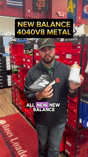 Bases Loaded Superstore on Instagram: "NEW!!! NEW BALANCE 4040V8 METAL BASEBALL CLEATS!!! Shop these new cleats by clicking the link on the bio or coming down in store! #baseball #baseballgear #baseballlife #baseballequipment #baseballseason"