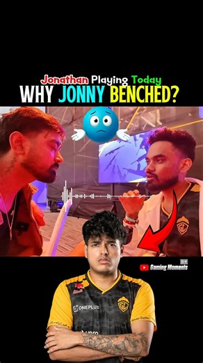 Jonathan Benched Why? #bgmi #jonathan #bgis2026 #godlike
