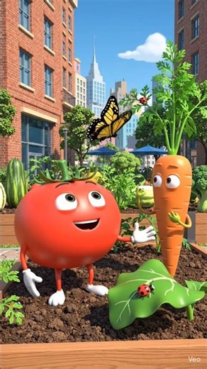 Children Learn Vegetables in the Garden 🥦🥕 | Fun Learning for Kids
