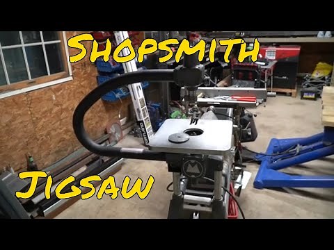 Be Careful when buying a Shopsmith Jigsaw 610 and running it for the first time!