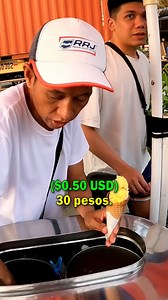 96K views · 1.4K reactions | Cheese and Oreo Ice Cream in Manila, Philippines  #Travel #StreetFood | Dale Philip | Facebook