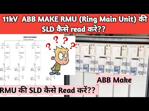 How to Read ABB Make 11kV RMU (Ring Main Unit) SLD (Single Line Diagram)??@electricalknowledge2672