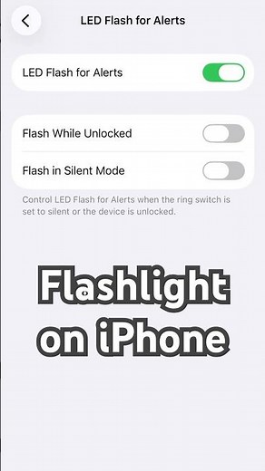 How to add flashlight 📸on Call in iPhone  #CallSettings #Howto #iPhone #iphonetips #Apple
