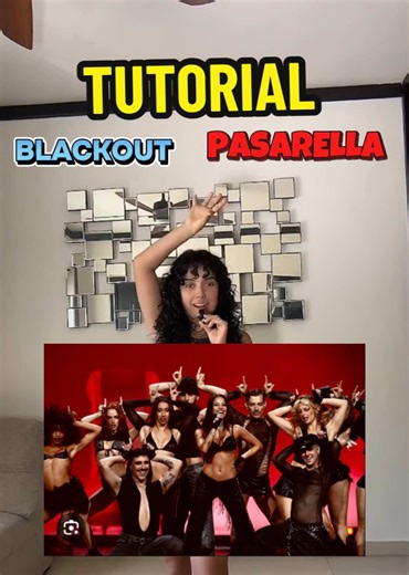 TUTORIAL BLACKOUT pasarella🧊👠 parte 1 #emilia #tutorial #blackout #pasarella