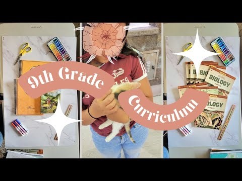 9th grade curriculum, it's highschool time!