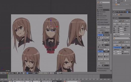 Blender—快速制作二维动画人物