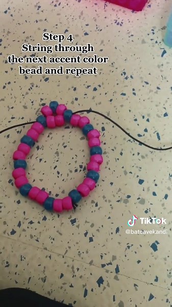 Kandi Cuff Tutorial: How to Make an X Base Cuff with Pony Beads