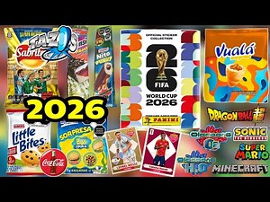 MOST ANTICIPATED COLLECTIONS OF 2026/Vuala Surprise/World Cup Album/Sabritas Tazos/Nito Olocoons/...