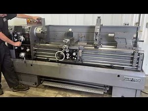 17" X 60" SHARP ENGINE LATHE: STOCK #80048