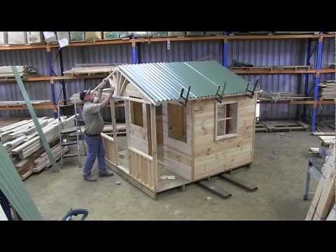 How to build a Cubby House roof part 1