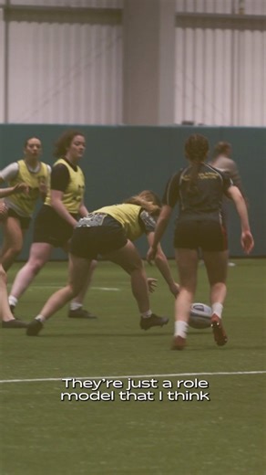 8.8K views · 98 reactions | Role models in sport ❤️ wholesome conversations with @zoieysmale, volunteer coach for @lightningrugby. Women's sport is thriving in one of our #RWC2025 host venues, Northampton  | Rugby World Cup | Facebook