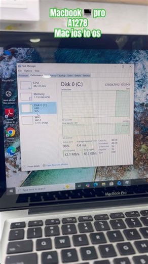 Apple macbook 💻 pro a1278 | ios to os | #apple #macbookpro #ios #conversation #new #softwareskills