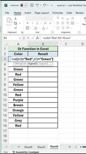 Or Function | how to used Or Function in Excel |Advanced Excel formula |@codecraft_learnstech