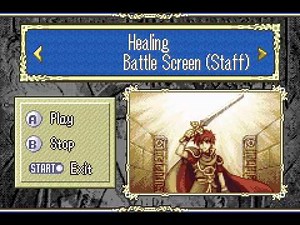 Fire Emblem 6 OST - Healing (Staff Battle Screen)