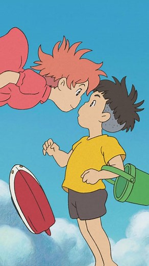 KEP LIMITED on Instagram: "Ponyo (2008), directed by Hayao Miyazaki, is a Japanese animated fantasy film about a magical goldfish who wants to become human. The story follows Sosuke, a 5-year-old boy who lives by the sea, and Ponyo, a goldfish princess who escapes from her underwater home. After Sosuke rescues her, Ponyo uses magic to turn into a human girl. However, her transformation upsets the balance of nature, causing powerful storms and rising seas. Sosuke and Ponyo must work together to r