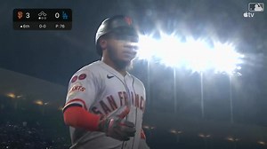 Jon Miller on the mic for this Thairo NUKE 🎤 | San Francisco Giants