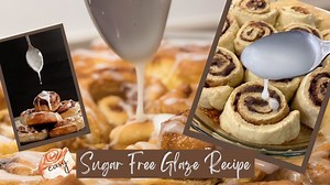 Easy Sugar Free Glaze Recipe (Diabetic Friendly) - The Naked Diabetic
