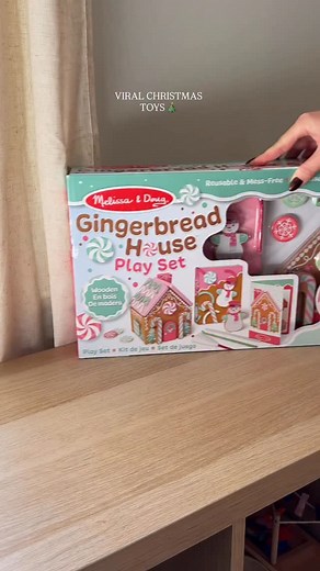 These viral toys are a Christmas must have for kids! They are SO cute🎄🩷 comment “SHOP” for the links & grab them while they are back in stock! #walmartfinds #toddlertoys #christmastoys #christmasforkids #toddlergift #woodentoys #viraltoys | Sarah Elizabeth