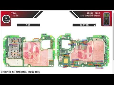 Vivo t2x Diode GR VOLTAGES Schematic Diagram...