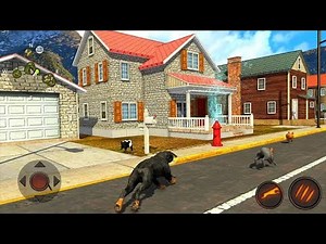 Rottweiler Dog Simulator game | Dog Game 🐕