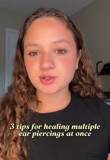 How to Care for Multiple Ear Piercings During Healing