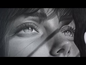 How to Draw Hyper-Realistic Eyes: 1.5-Hour Process in Under 10 Minutes!