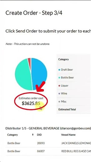 Stop Guessing Liquor Orders! Automate Bar Purchasing in Seconds 📦 | Bar-i #shorts