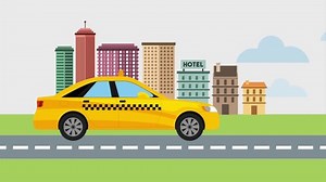 Taxi Cab On Street City Stock Footage Video (100% Royalty-free) 1008153061 | Shutterstock