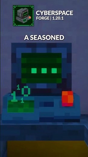 Create an entire CYBERSPACE world in Minecraft with this mod