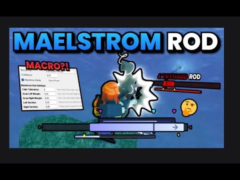 NEW MAELSTROM/TRYHARD ROD MACRO TUTORIAL | Fisch