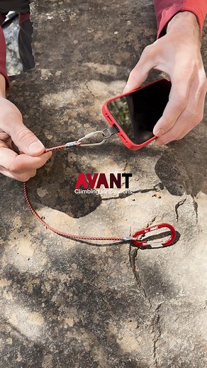 368K views · 2.1K reactions | Worried about dropping your phone while climbing? The Tech-Tether is a lightweight, durable leash that fits any standard case with a charging port opening. Order yours now (link in bio). | Avant Climbing Innovations | Facebook