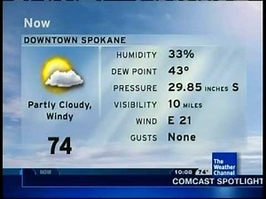 TWC IntelliSTAR- Spokane, WA- May 14, 2011- 10:08AM PDT