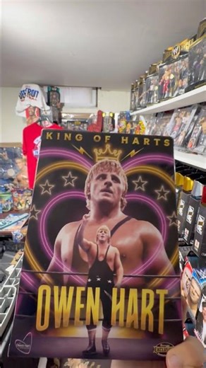 Aew King Of Hart Owen Hart Action Figure!