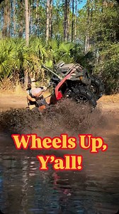 439K views · 6.1K reactions | Adventure, mud, and wheelies!  This young couple is living life on the edge, tearing up the trails on their Honda ATV and pulling off some epic wheelies. ️ The thrill of the ride, the mess of the mud—couldn’t be more perfect. Who would YOU trust to ride alongside you in the dirt and chaos?  #ATVAdventures #MudLife #WheelieMaster #offroadingvideos #hondagang | Karin Cruz | Facebook