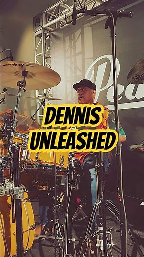 When Dennis Chambers Turns It Up… Watch Out ⚡️ #drums