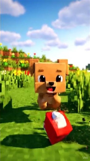 Minecraft Sprunki Plays with a Puppy! 🐶💚