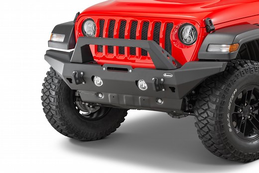 Quadratec Brute Strength™ Winch Bumper for 18-23 Jeep Wrangler JL & Gladiator JT