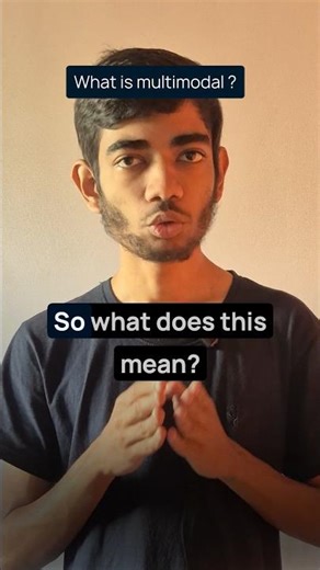 What is Multi-model AI? #aiforbusiness #aiexplained #basicai #startup #ai