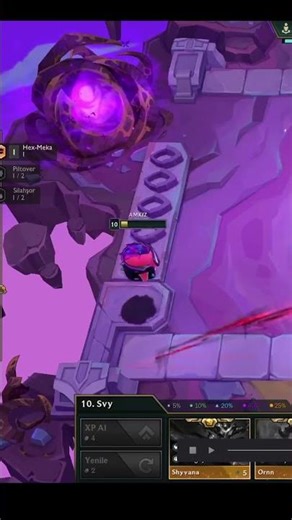 3 T Hex vs 4 Baron #leagueoflegends #tft #riotgames #memes