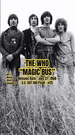 The Who “Magic Bus” #60s #60smusic #thewho