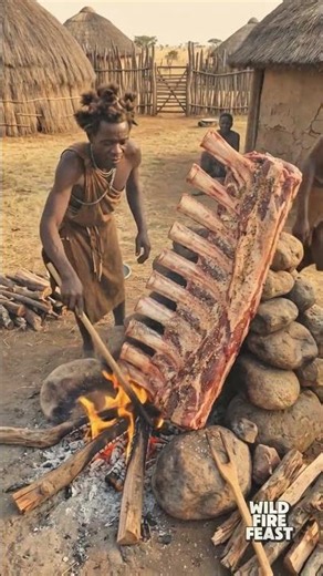 Hippo-Sized Beef Ribs Over Campfire