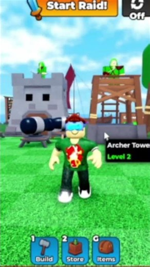 Defend Your Castle! #roblox #gaming #robloxshorts #shorts