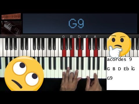 How do I play G9 on the piano?