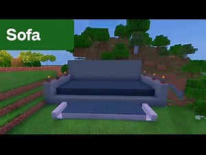 🛋️ How to Build a Cozy Sofa in Minecraft | Easy Furniture Idea