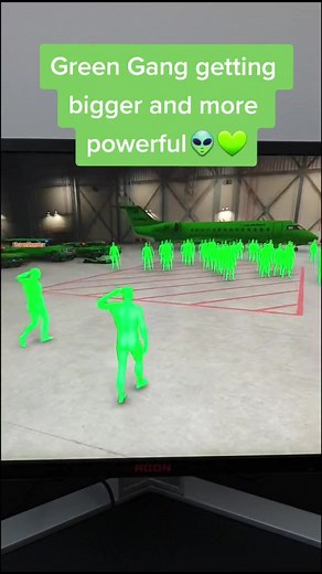 Green Gang Alien War in GTA 5 2021