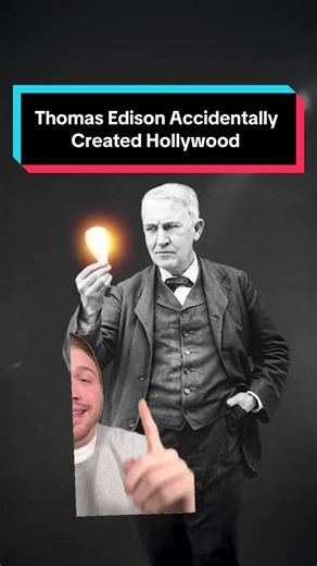 Everyone knows Thomas Edison invented the light bulb. Almost nobody knows he’s the reason Hollywood exists. Edison didn’t create the first electric bulb, he built the system around it. The grid. The power stations. The infrastructure. He turned electricity into an industry. And he tried to do the same thing with movies. In the early 1900s, Edison controlled most of the key film patents in America. Through a powerful patent trust, he sued independent filmmakers, seized equipment, and aggressively