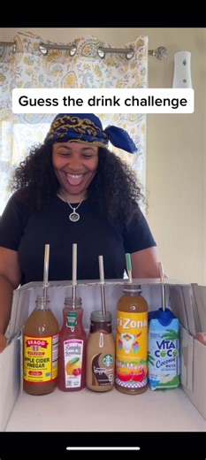 Guess the Drink Challenge - She Hates Coconuts 🤭