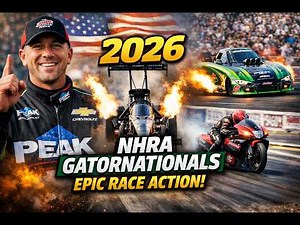 NHRA Gatornationals 2026 Highlights Josh Hart’s Incredible Top Fuel Win Wild Drag Racing Moments