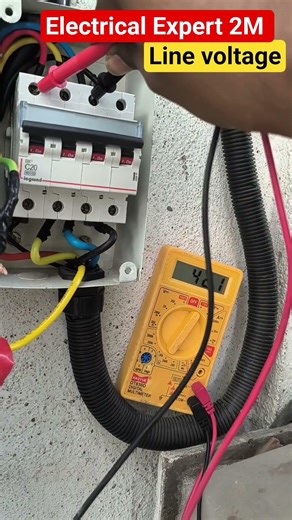 How to check voltage with Multimeter #multimeter #electrician #voltage #electrical #shorts #gk